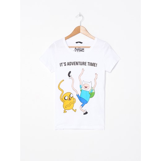 Koszulka z nadrukiem Adventure Time - Biały House XL wyprzedaż House