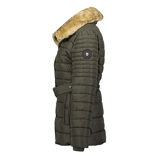 Kurtka damska zielona Canadian Peak krótka 