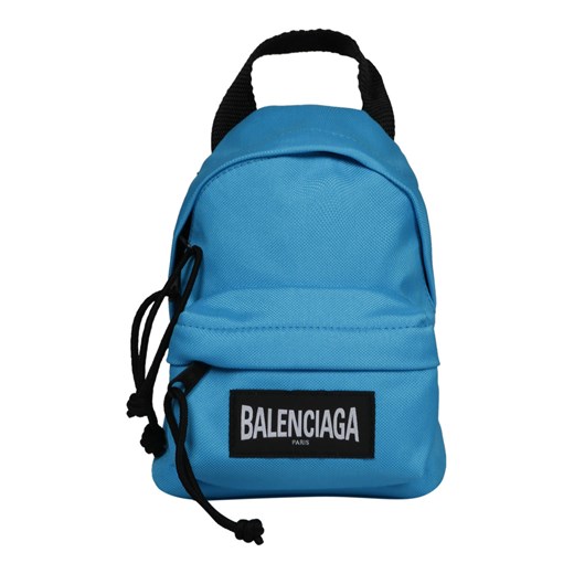 Balenciaga, Shoulder Bag With Logo Niebieski, female, ONESIZE showroom.pl