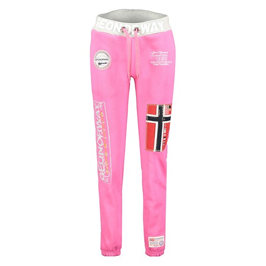 Spodnie damskie Geographical Norway różowe