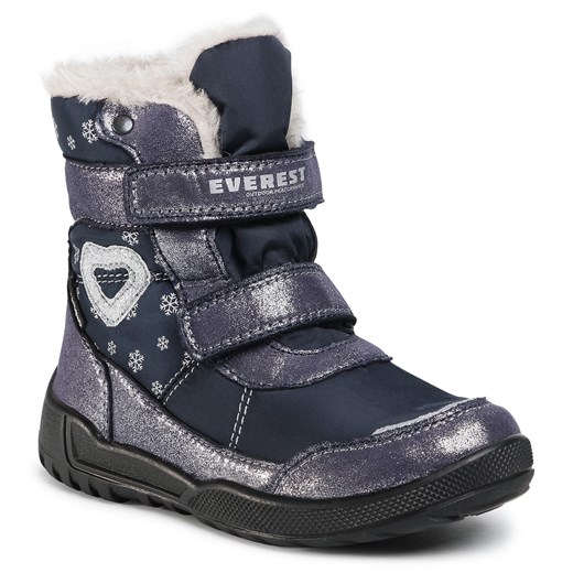 Buty zimowe dziecięce Everest na rzepy kozaki 