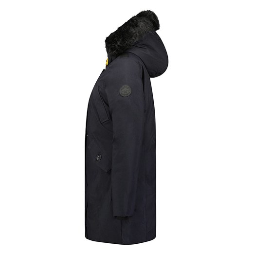 Parka damska czarna Geographical Norway na zimę