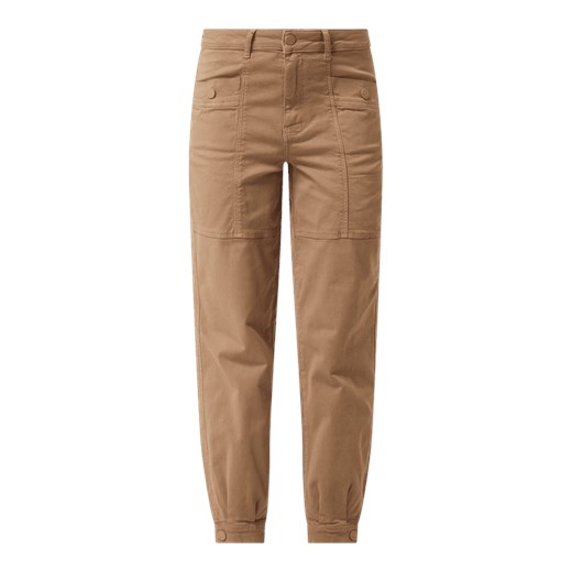 Betty & Co Grey jeansy damskie brązowe