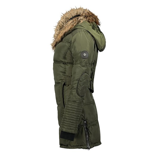 Zielony płaszcz damski Geographical Norway 