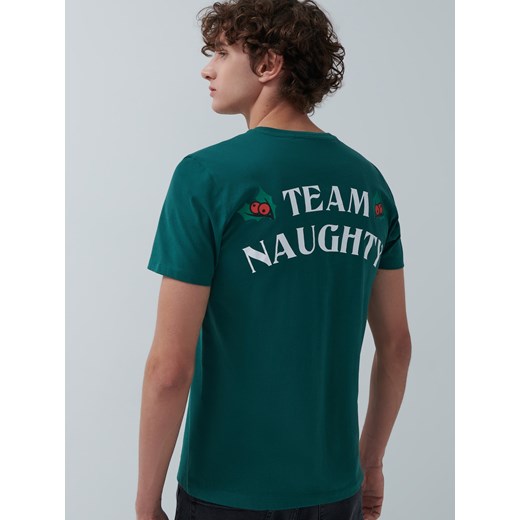 Świąteczna koszulka Looney Tunes - Khaki House XL wyprzedaż House