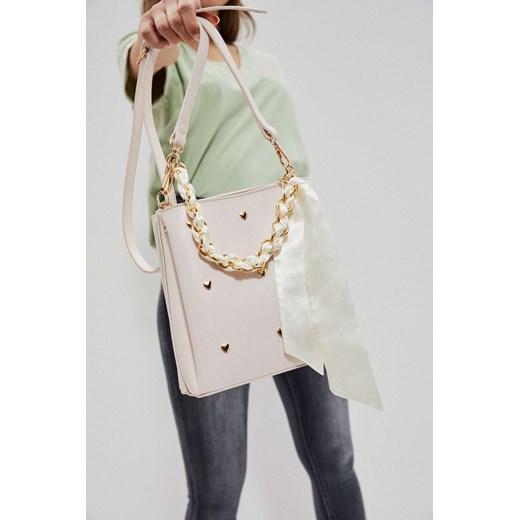 Shopper bag Moodo.pl na ramię matowa duża glamour 