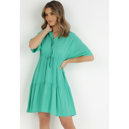 Zielona Sukienka Phaelice L Born2be Odzież