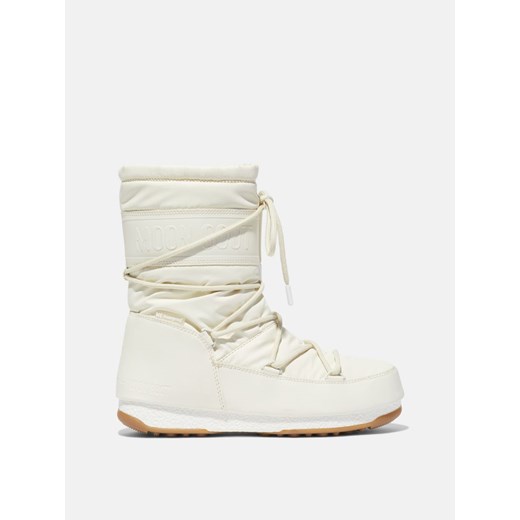ŚNIEGOWCE MID RUBBER WP CREAM Moon Boot US 8.5 / EU 40 / 25.7 CM runcolors