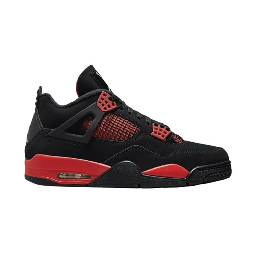 Nike, Air Jordan 4 Retro Sneakers Czerwony, male, Nike 48 1/2 showroom.pl