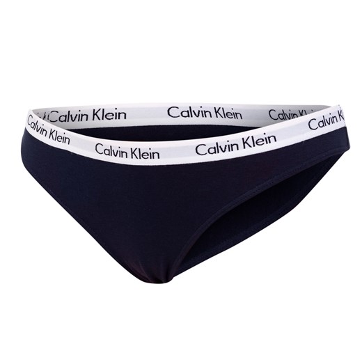 CALVIN  KLEIN MAJTKI BIKINI DAMSKIE NAVY D1618A 0PP - Rozmiar: XS Calvin Klein Underwear XS okazja messimo