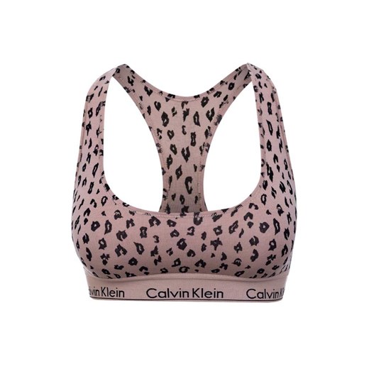 CALVIN KLEIN DAMSKI BIUSTONOSZ STANIK SPORTOWY UNLINED BRALETTE BEŻOWY F3785E Calvin Klein Underwear XL wyprzedaż messimo