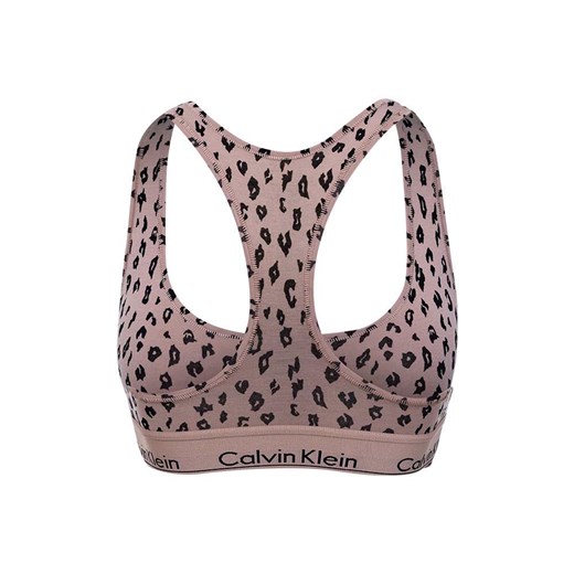 CALVIN KLEIN DAMSKI BIUSTONOSZ STANIK SPORTOWY UNLINED BRALETTE BEŻOWY F3785E Calvin Klein Underwear S okazja messimo