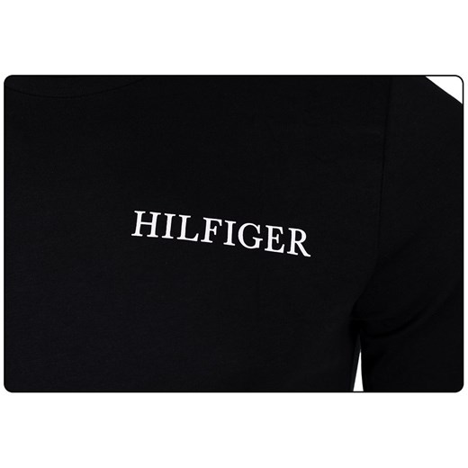TOMMY  HILFIGER KOSZULKA MĘSKA Z DŁUGIM RĘKAWEM HILFIGER LOGO ON BACK LS TEE Tommy Hilfiger XL messimo okazyjna cena