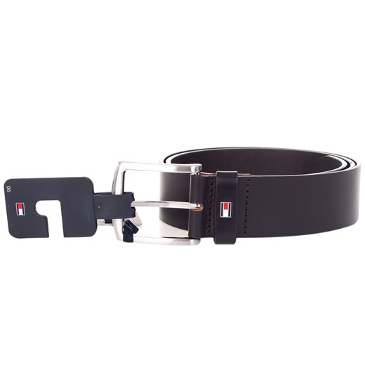 TOMMY HILFIGER PASEK DO SPODNI 4 CM NEW DENTON BELT 4.0 DARK BROWN E367863162 Tommy Hilfiger 110 okazja messimo