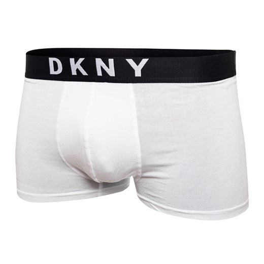 DKNY  BOKSERKI MĘSKIE 3 PAK TRUNK BLACK/WHITE/GREY 3PKC U5_6500_DKY - Rozmiar: S S okazja messimo