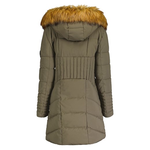 Kurtka damska Geographical Norway casualowa z kapturem długa 