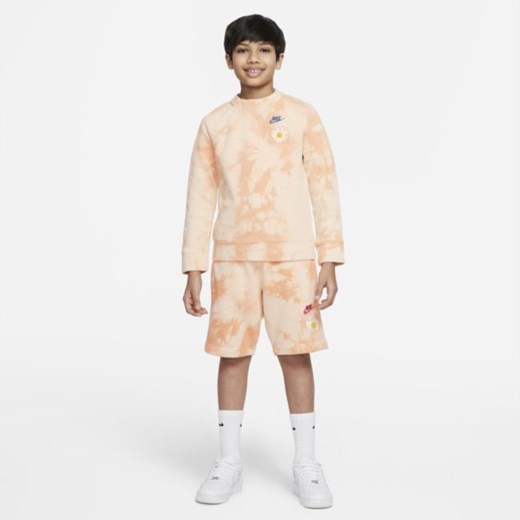 Bluza z dzianiny dresowej dla dużych dzieci (chłopców) Nike Sportswear - Różowy Nike L Nike poland