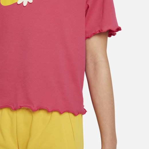 T-shirt dla dużych dzieci (dziewcząt) Nike Sportswear - Różowy Nike S Nike poland