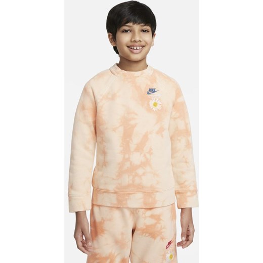 Bluza z dzianiny dresowej dla dużych dzieci (chłopców) Nike Sportswear - Różowy Nike M Nike poland