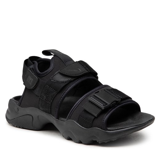 Sandały NIKE - Canyon Sandal CI8797 001 Black/Black/Black Nike 45 eobuwie.pl