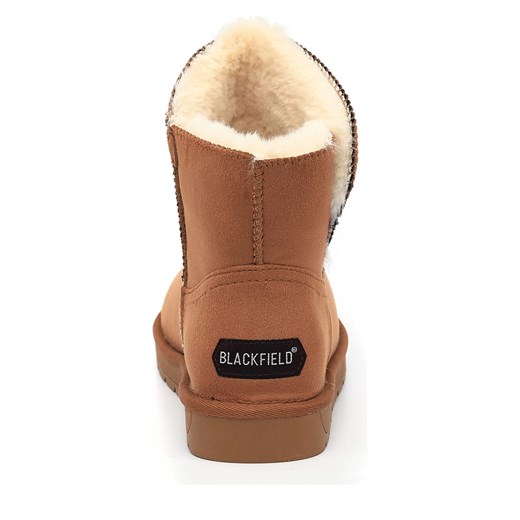 Botki zimowe "Lady" w kolorze jasnobrązowym Blackfield 36 wyprzedaż Limango Polska