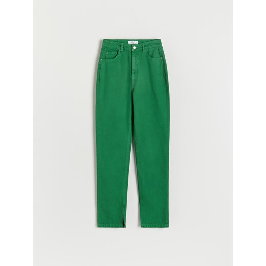 Reserved - Bawełniane spodnie - Zielony Reserved 38 Reserved