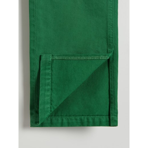 Reserved - Bawełniane spodnie - Zielony Reserved 42 Reserved