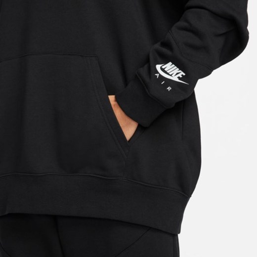 Dzianinowa bluza z kapturem Nike Air - Czerń Nike XS promocyjna cena Nike poland