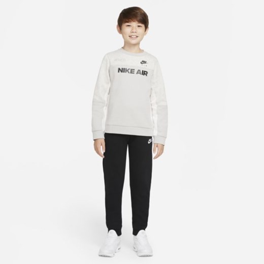 Bluza dresowa dla dużych dzieci (chłopców) Nike Air - Szary Nike XS Nike poland