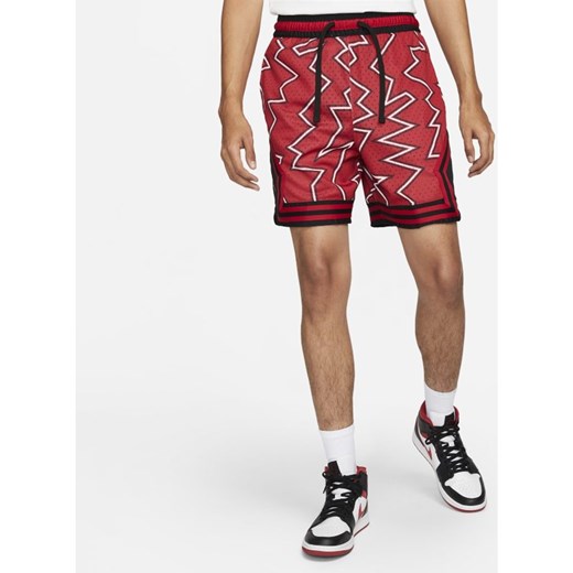 Męskie spodenki ze wstawkami w kształcie rombu i nadrukiem Jordan Dri-FIT Air - Jordan L Nike poland