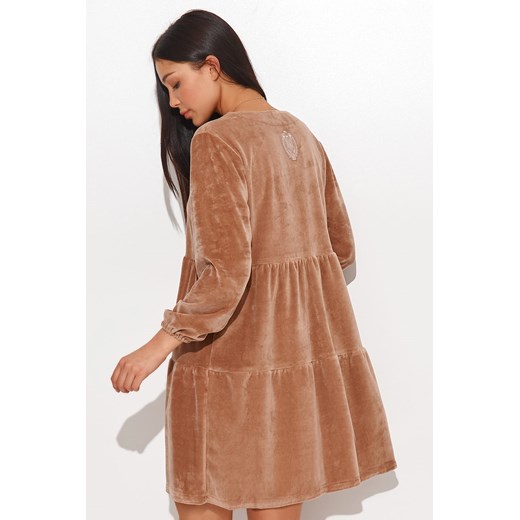 Sukienka Model NU361 Beige Numinou ajstyle.pl