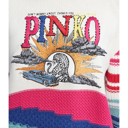 Pinko Sweter COLUNGA MAXI | Relaxed fit Pinko L Gomez Fashion Store