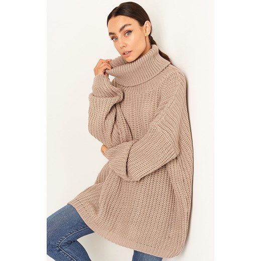 LS347 sweter, Kolor latte, Rozmiar one size, Lemoniade Lemoniade one size promocja Primodo