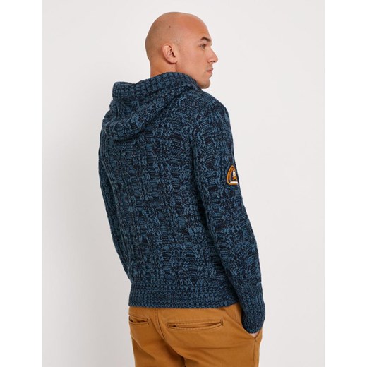 Sweter CONCREZE Turkus-Granat M Diverse XL okazyjna cena Diverse