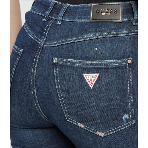 GUESS JEANS Jeansy 1981 EXPOSED BUTTON | Skinny fit | high waist 3129 Gomez Fashion Store