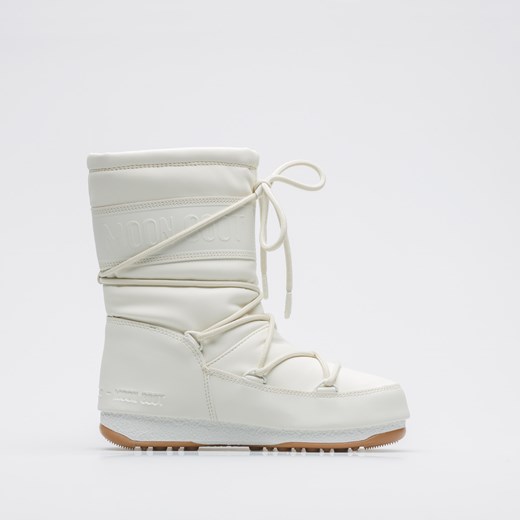 ŚNIEGOWCE MID RUBBER WP CREAM Moon Boot US 8 / EU 39 / 25.1 CM runcolors
