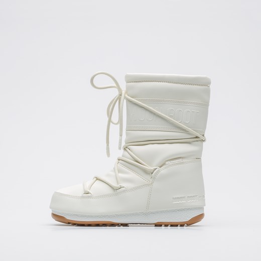 ŚNIEGOWCE MID RUBBER WP CREAM Moon Boot US 8.5 / EU 40 / 25.7 CM runcolors