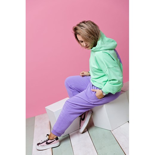 MIĘTOWA DAMSKA BLUZA MAGNETIC Vavu XS/S vavu.pl