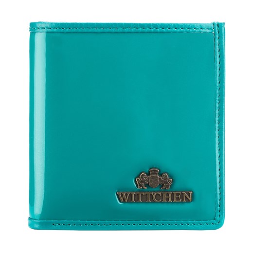 Damski portfel ze skóry lakierowany mały Wittchen wyprzedaż WITTCHEN