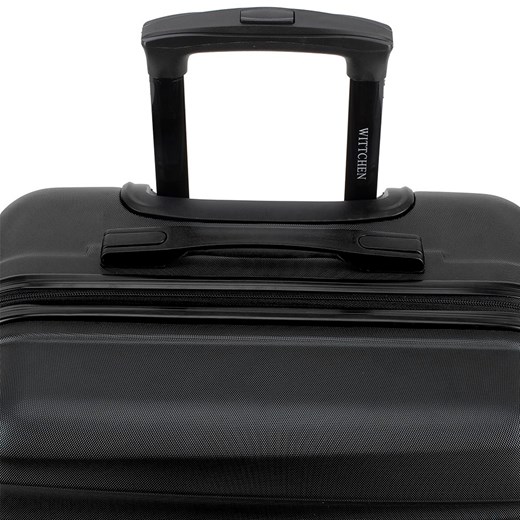 Średnia walizka z ABS-u z żebrowaniem Wittchen okazyjna cena WITTCHEN