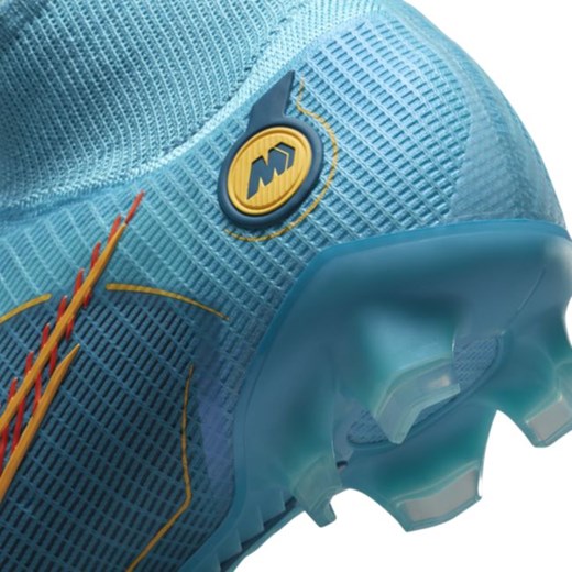 Korki piłkarskie na twardą murawę Nike Mercurial Superfly 8 Elite FG - Niebieski Nike 44.5 Nike poland