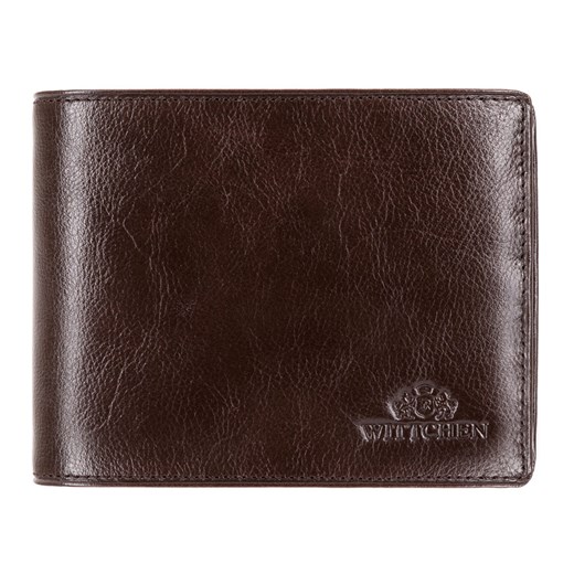 Męski portfel skórzany z rozkładanym panelem Wittchen promocyjna cena WITTCHEN