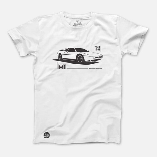 Koszulka z BMW M1 Klasykami.pl S, M, L, XL, XXL sklep.klasykami.pl