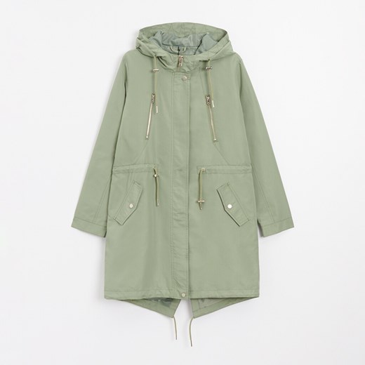 Parka z kapturem - Khaki House XS House
