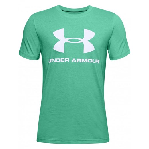 Chłopięca koszulka UNDER ARMOUR Sportstyle Logo SS Under Armour Sportstylestory.com okazyjna cena