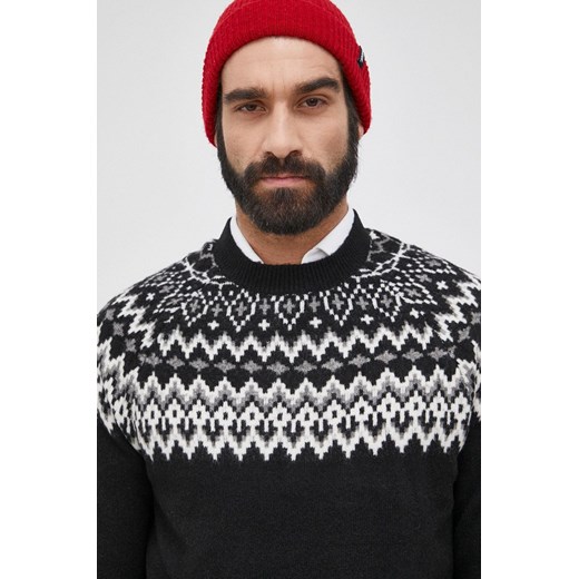 GAP Sweter z domieszką wełny męski kolor czarny Gap S okazja ANSWEAR.com