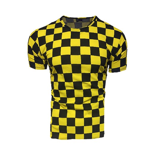 koszulka t-shirt 14-941 żółta Risardi XXL Risardi okazja