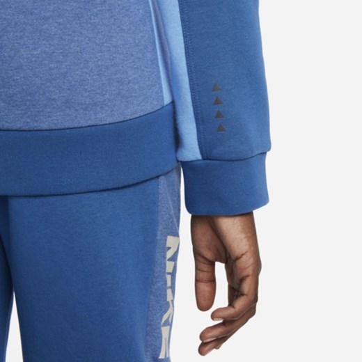 Bluza dresowa dla dużych dzieci (chłopców) Nike Air - Niebieski Nike S Nike poland