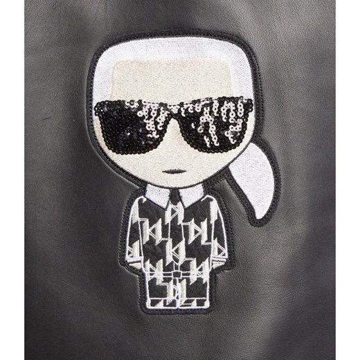 Karl Lagerfeld Skórzana kurtka | Regular Fit Karl Lagerfeld 36 Gomez Fashion Store