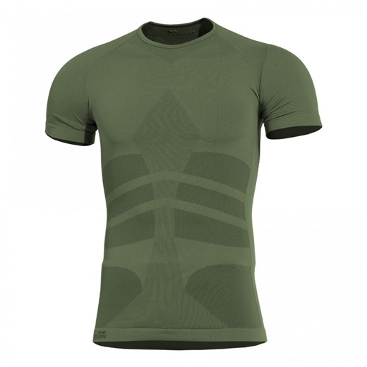 Koszulka termoaktywna Pentagon Plexis Camo Green (K11010-06CG) Pentagon L-3XL okazyjna cena Military.pl